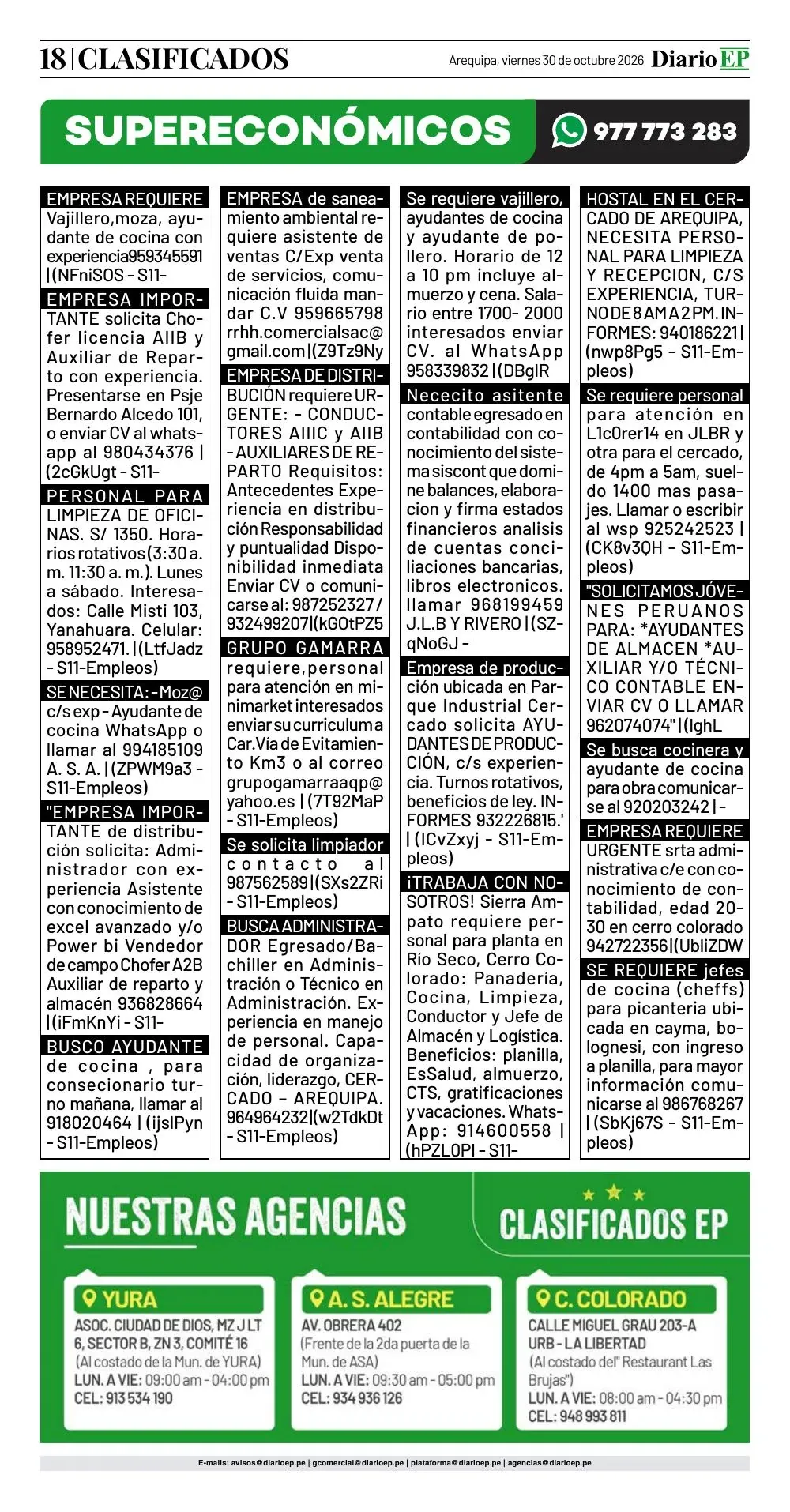 Edición impresa — página 18