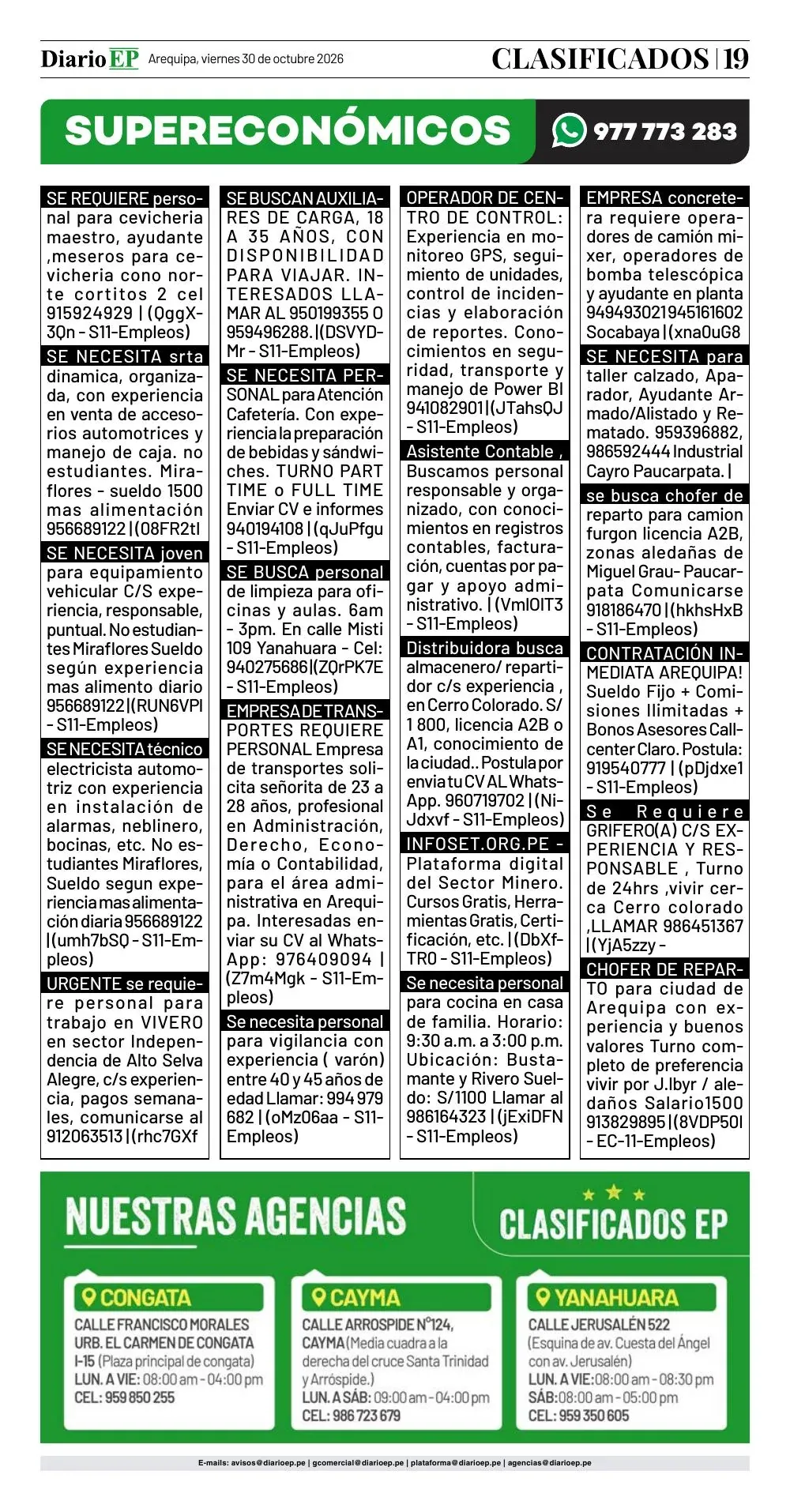 Edición impresa — página 19