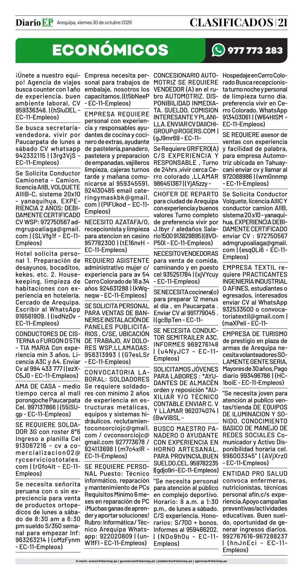 Edición impresa — página 21