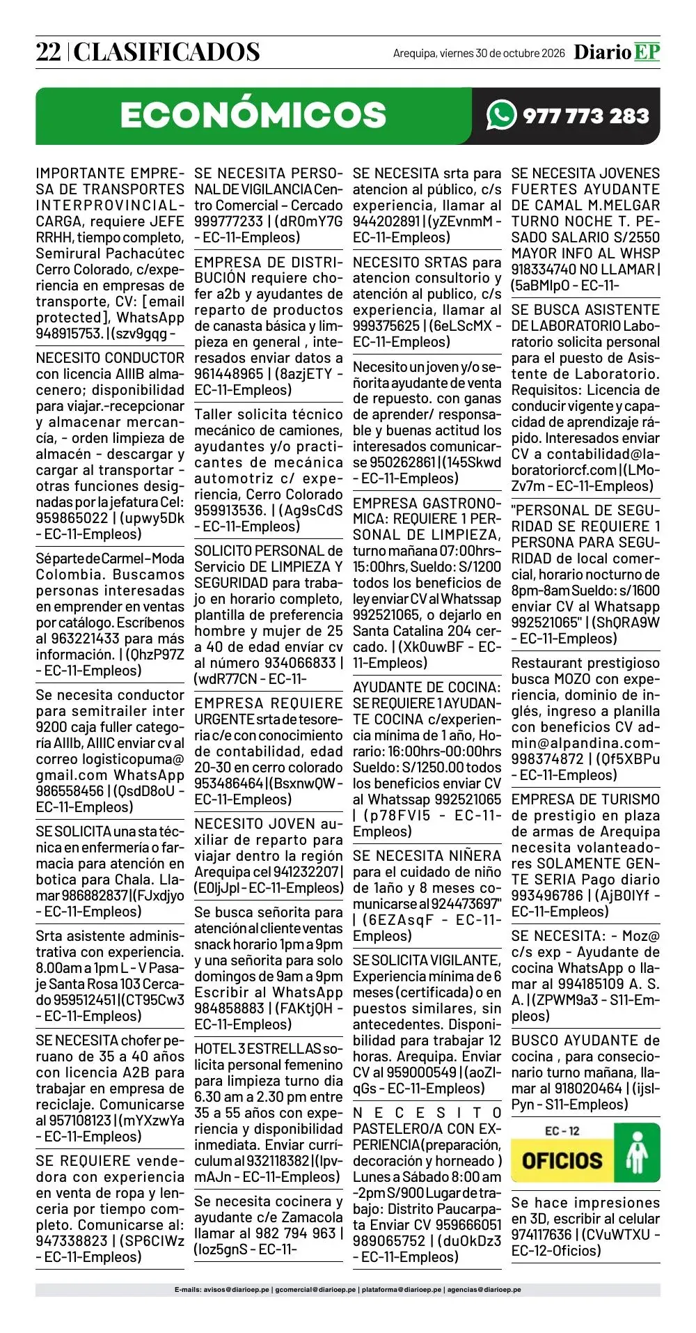 Edición impresa — página 22