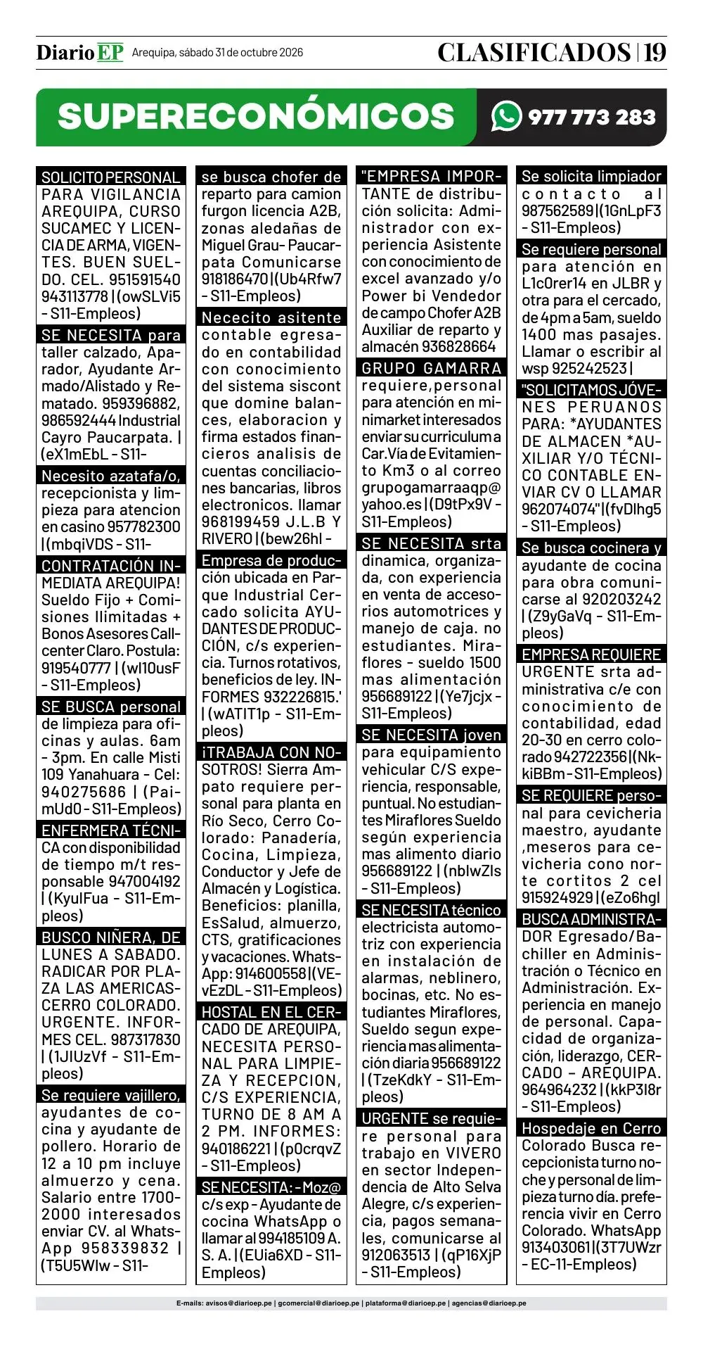Edición impresa — página 19